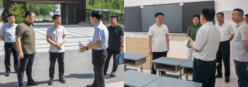 孙宏业调研全区重点民生项目建设情况